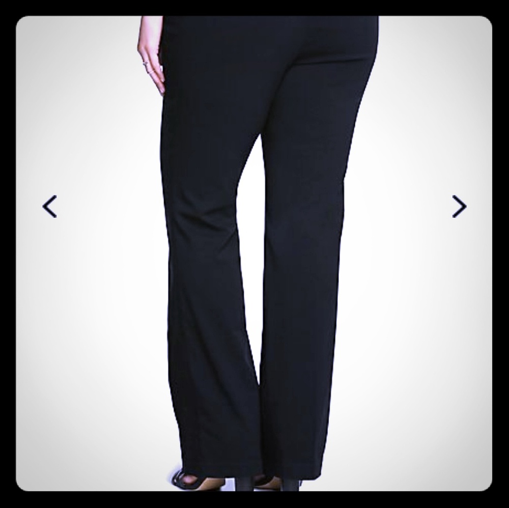 Torrid Relaxed Trouser Black Pants 16S ~NWT
